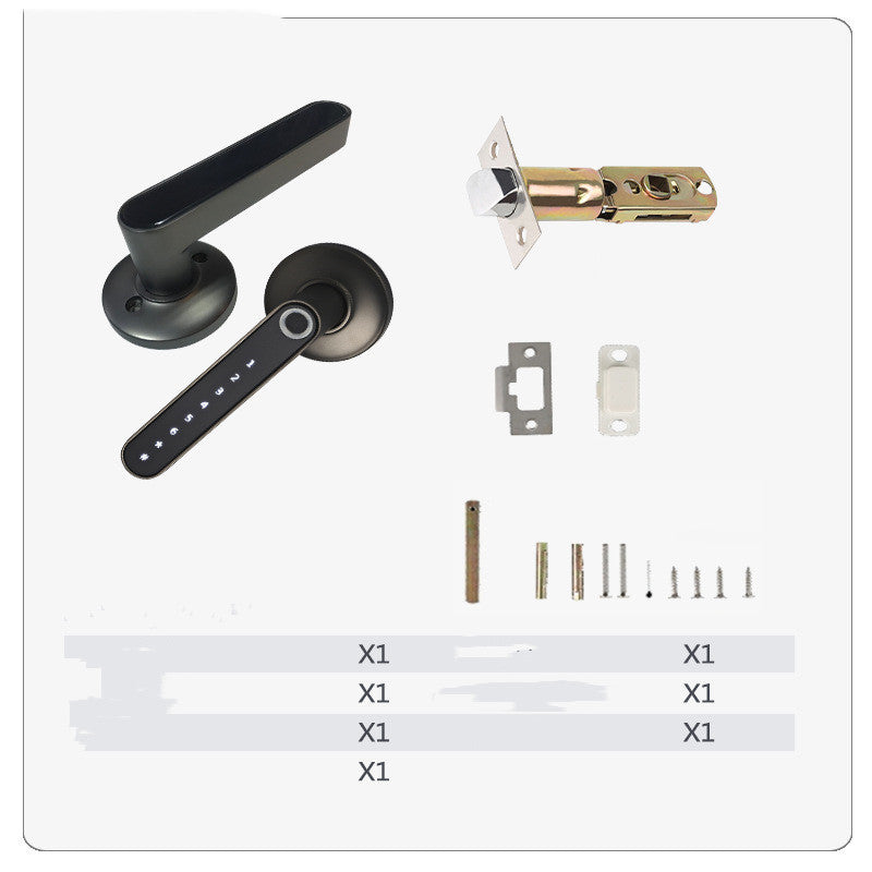 Intelligent Biometric Keyless Digital Door Lock Metal Secure Smart