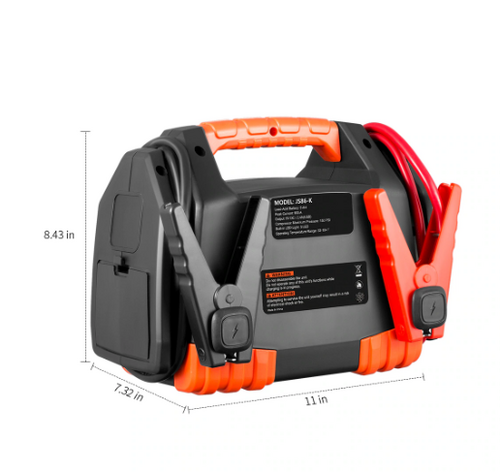 900 Max Power Auto Jump Starter With Tire Inflator 150 PSI