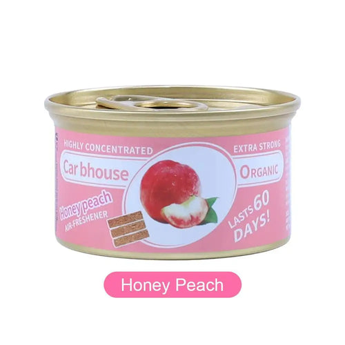 Car Air Freshener Bubble Gum Scent Organic Cans Odor Eliminator