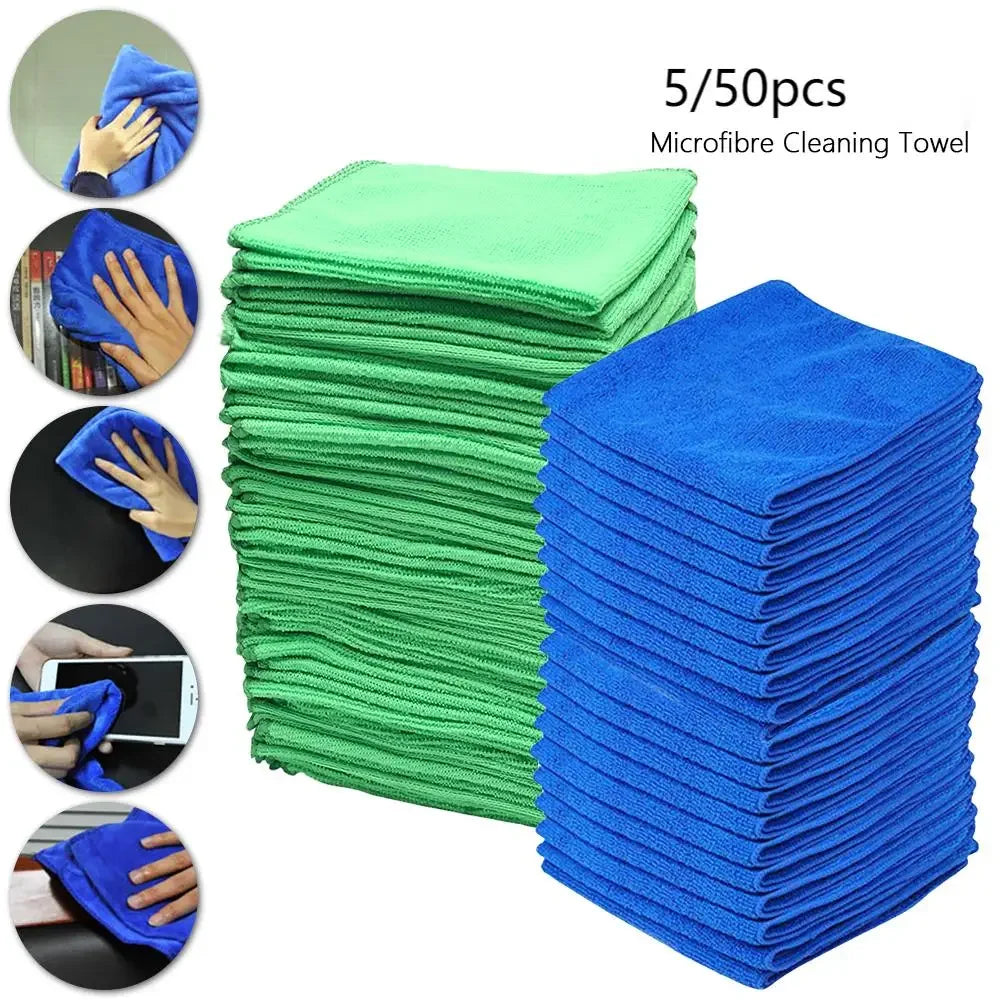 Microfiber Cleaning Towel Lint Free Absorbent Microfiber Cleaning
