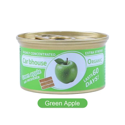 Car Air Freshener Bubble Gum Scent Organic Cans Odor Eliminator